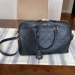 LV Speedy Bandoulière 30 Monogram Empreinte M42406